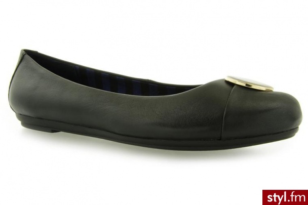 Tommy Hilfiger CECILIA 14 BLACK - Balerinki Buty Moda