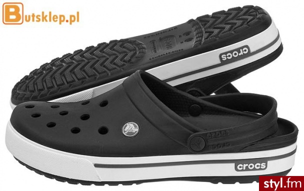 Crocs buty Crocband 2.5 Black Charcoal (12836) - Klapki Buty Moda