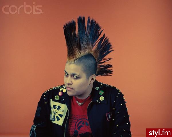 Punk Rock Alternatywne Średnie Fryzury