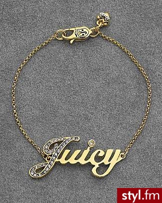 prosta a przy tym bardzo kobieca bronsoletka od Juicy Couture - 58$ - Pozostałe Dodatki Moda
