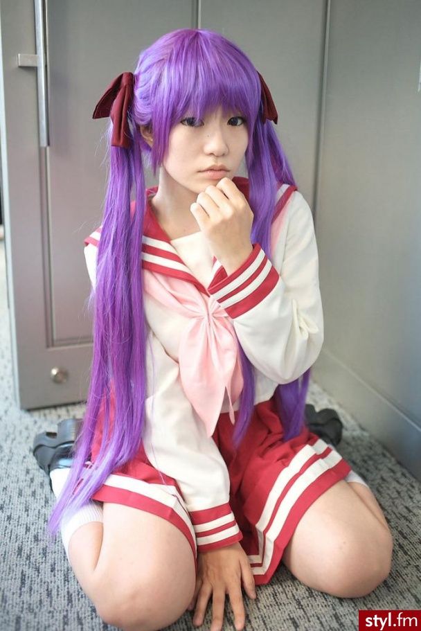 Kagami. Cosplay Lucky star - Długie Fryzury