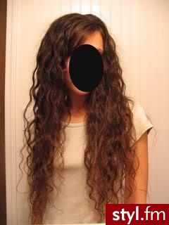 Kręcone Na co dzień Średnie Fryzury