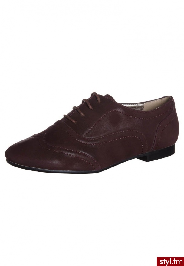 Anna Field Oksfordki czerwony 1460-2 - Pozostałe Buty Moda