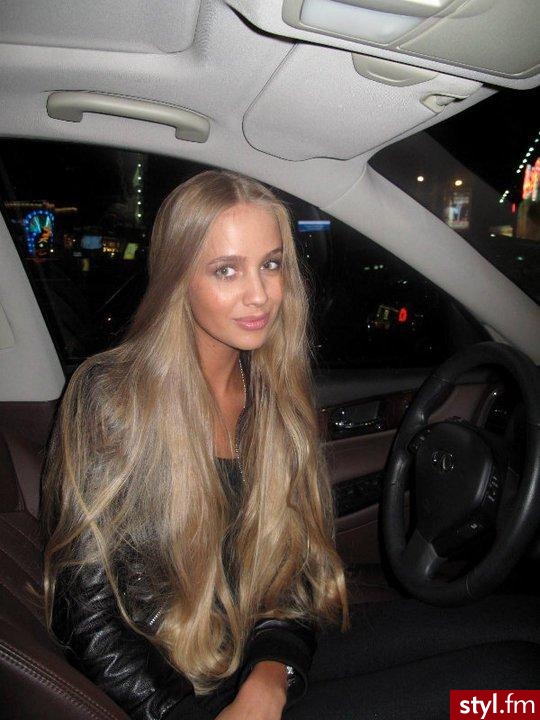 Blond Rozpuszczone Proste Na co dzień Długie Fryzury