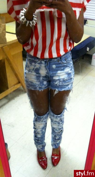 Jeansy Spodnie Moda