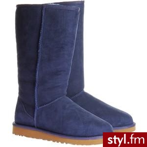 Ugg Boots Classic Tall Navy - Polyvore. Pobrano ze strony: http://www.polyvore.com/ugg_boots_classic_tall_navy/thing?id=13833141 - Pozostałe Buty Moda