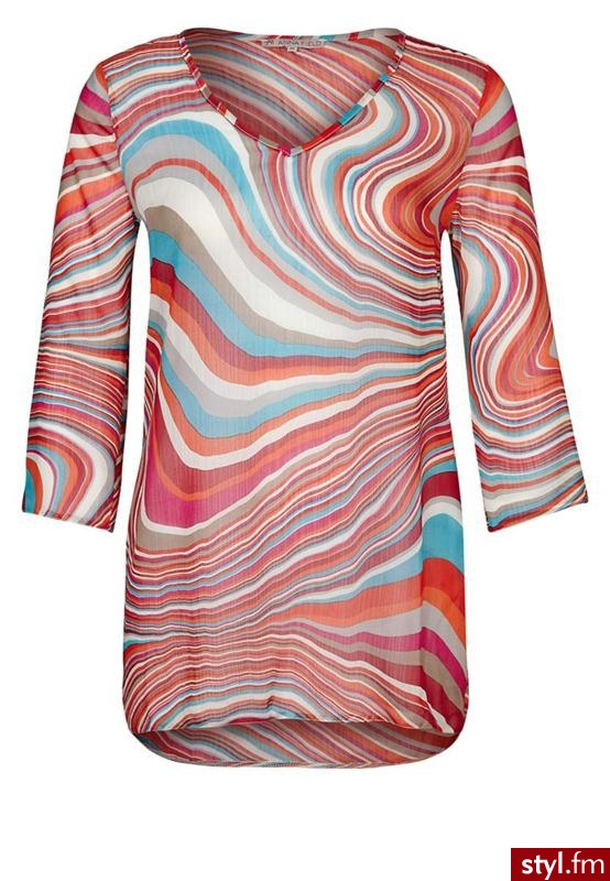 Anna Field Tunika czerwony Wielokolorowy - Tuniki Ciuchy Moda