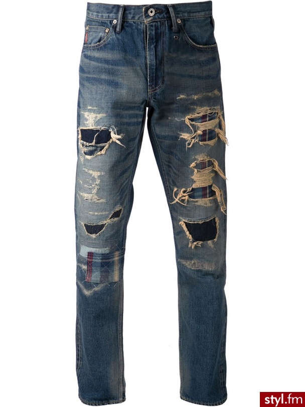 Jeansy Spodnie Moda