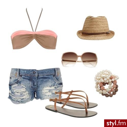 Stylowa torebka. siedząc sobie w upalny wieczorów na plaży, popijając wyśmienitego drinka:) - Pozostałe Torebki Moda
