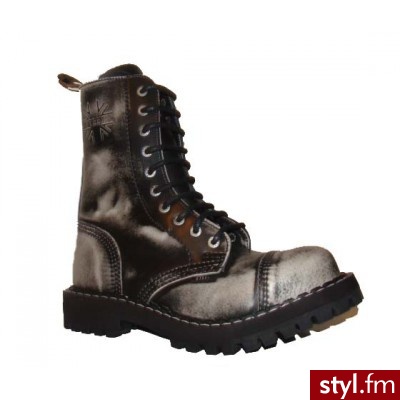 N-Steel buty STEEL WHITE - Glany Buty Moda