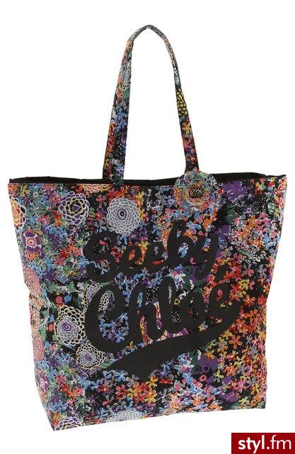 Prosta torba w mix kwiatowy idealna na weekendowe zakupy - See by Chole - 160$ - Pozostałe Torebki Moda