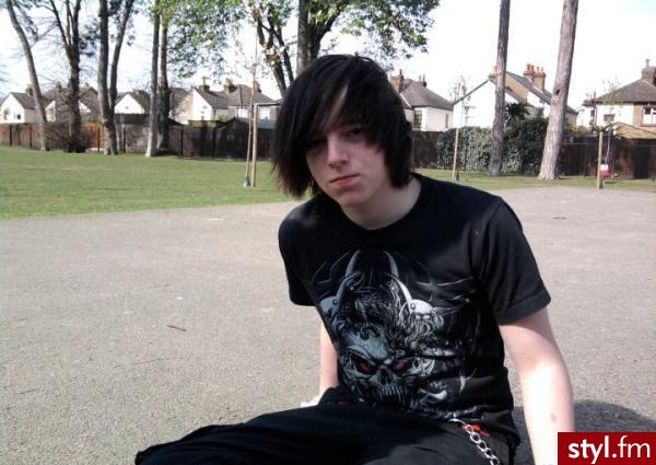 EMO Alternatywne Średnie Fryzury