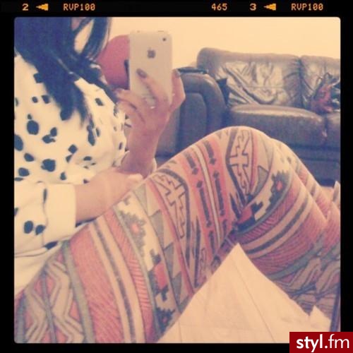 Leginsy Spodnie Moda