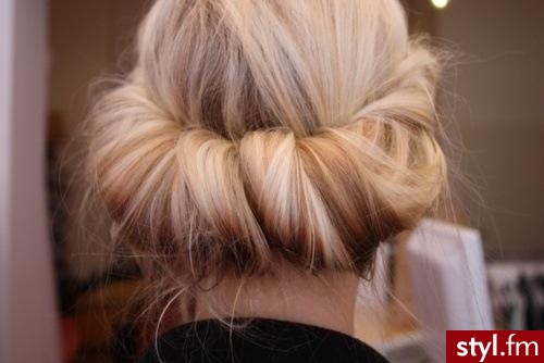 Blond Upięcie Proste Na co dzień Długie Fryzury