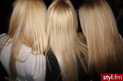 mhm - Blond Rozpuszczone Proste Na co dzień Długie Fryzury