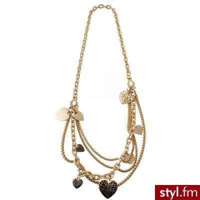 Gold Heart Necklace - Dior - Polyvore. Pobrano ze strony: http://www.polyvore.com/gold_heart_necklace/thing?id=15212114 - Pozostałe Dodatki Moda
