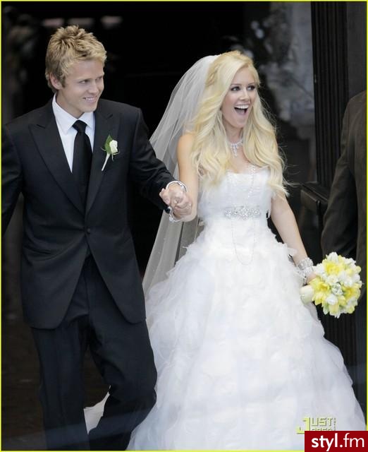 Heidi Montag & Spencer Pratt. - Suknie ślubne Ślub Moda