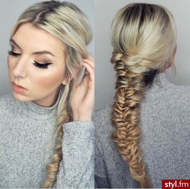 Warkocze Proste Na co dzień Długie Fryzury