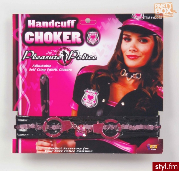 Naszyjnik sexy policjantki - Naszyjniki Biżuteria Moda