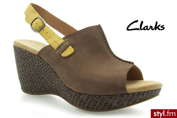 Clarks PATIENCE RUBY EBONY NUBUCK - Koturny Buty Moda