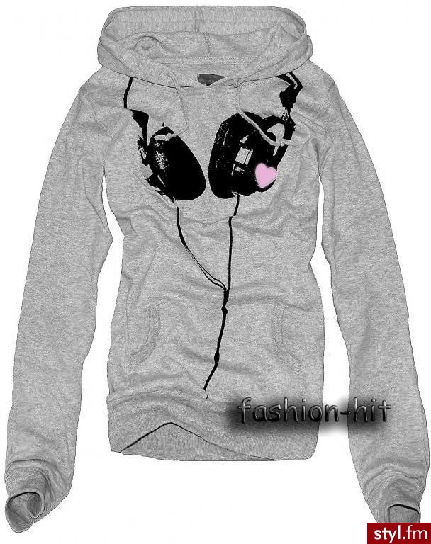 Bluza ze słuchawkami. Podoba się Wam?
;P
Bo mi tak. - Pozostałe Ciuchy Moda