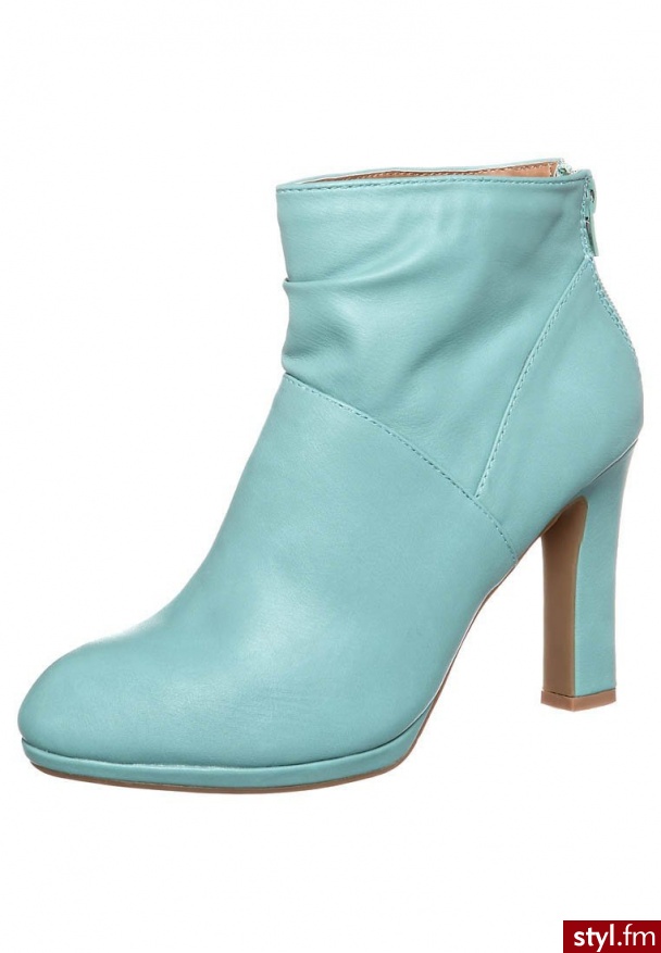 Anna Field Botki niebieski - Botki Buty Moda