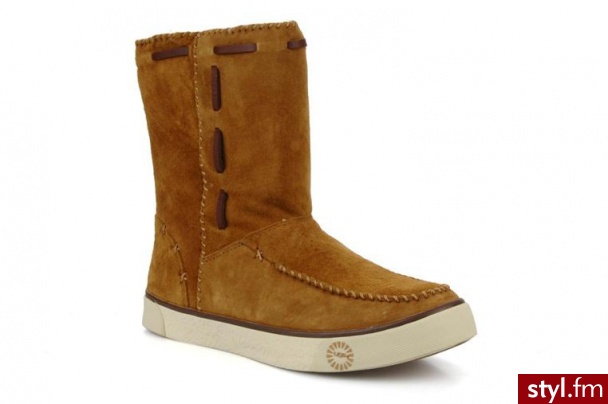 Ugg Australia PÓŁBUTY I BOTKI GABIE BY UGG AUSTRALIA (Brązowy) - Botki Buty Moda