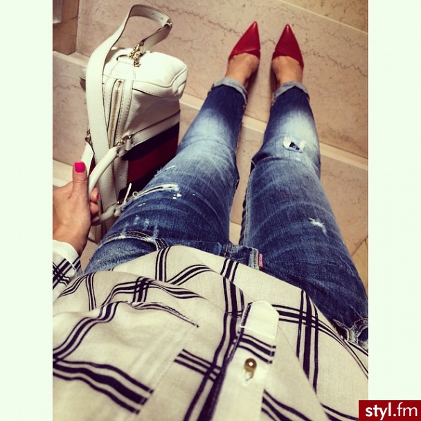 Jeansy Spodnie Moda
