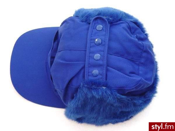 R.E.I.S. Czapka uszatka - Nakrycia głowy Dodatki Moda