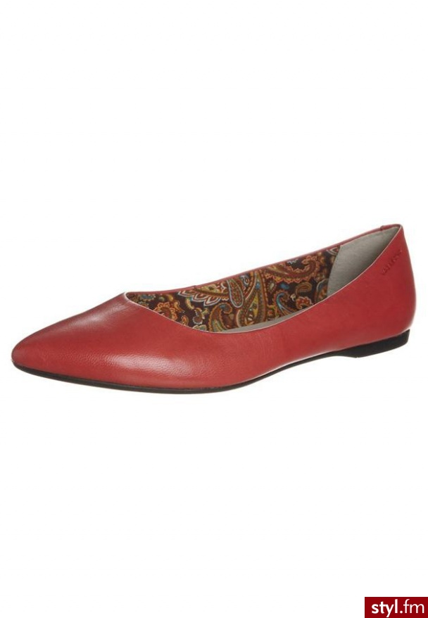 Vagabond LEROC Baleriny czerwony - Balerinki Buty Moda