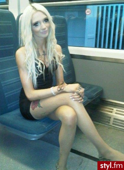Blond Punk Rock Alternatywne Średnie Fryzury