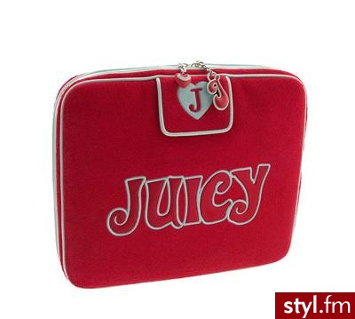 pokrowiec na laptopa w żywej czerwieni - Juicy Couture 95$ - Gadżety Inne Moda