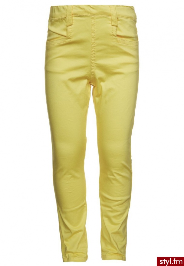 Name it MIXI Legginsy żółty - Leginsy Spodnie Moda