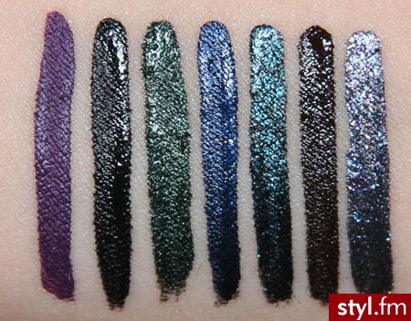 eyelinery. Indelible 3 in 1 Liquid Eyeliner - Makijaże