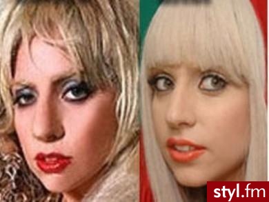 lady gaga nie zawsze byla tak urodziwa... i do tej pory nie jest za piekna... - Średnie Fryzury