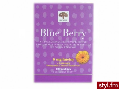 NEW NORDIC BLUE BERRY X 120 TBL - Bransoletki Biżuteria Moda