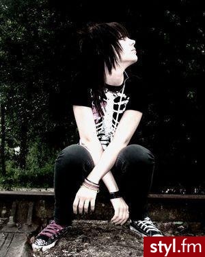 EMO Alternatywne Średnie Fryzury
