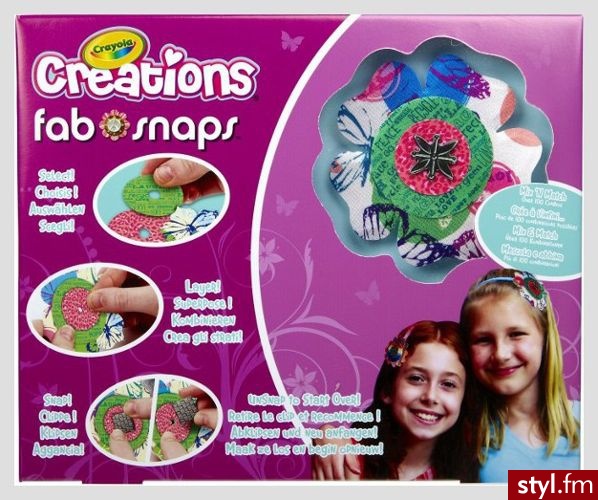 Crayola Zestaw - Ozdoby I Broszki 04-1100 - Broszki Biżuteria Moda