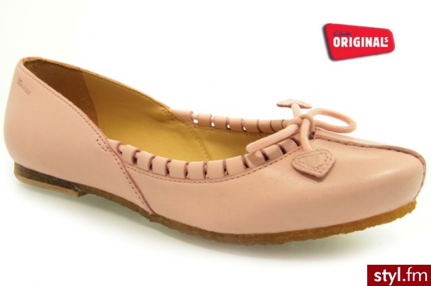Clarks BALERINKI ORIGINALS CRYSTAL EDGE - Balerinki Buty Moda