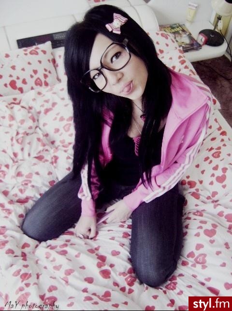 EMO Alternatywne Średnie Fryzury
