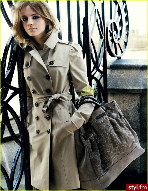 Emma Watson dla Burberry - Moda uliczna Inne Moda