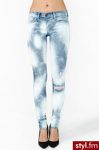 Jeansy Spodnie Moda