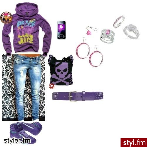 Stylowo-fioletowo. sportowo - Styler