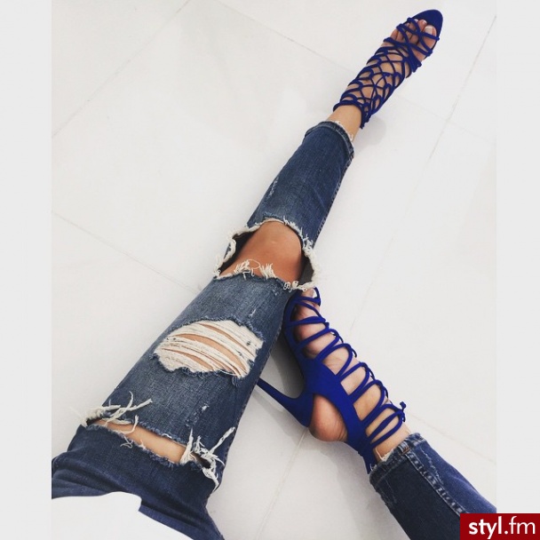 Jeansy Spodnie Moda