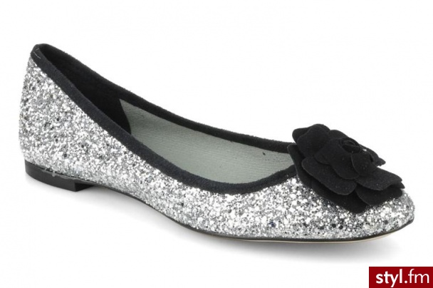 Beyond Skin BALERINKI FLEUR BY BEYOND SKIN (Srebrny) - Balerinki Buty Moda