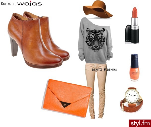 Zrobiona na pomarańczowo - Konkurs - Wojas Styler
