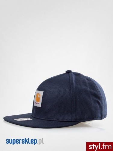 Carhartt CZAPKA Z DASZKIEM MICHIGAN ZD (NVY) 7,375 - Nakrycia głowy Dodatki Moda