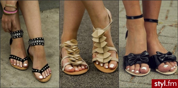 Sandały Buty Moda