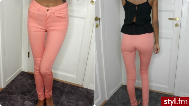 Jeansy Spodnie Moda