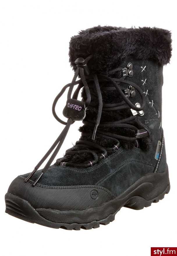 HiTec ST. MORITZ Kozaki zimowe czarny - Kozaki Buty Moda